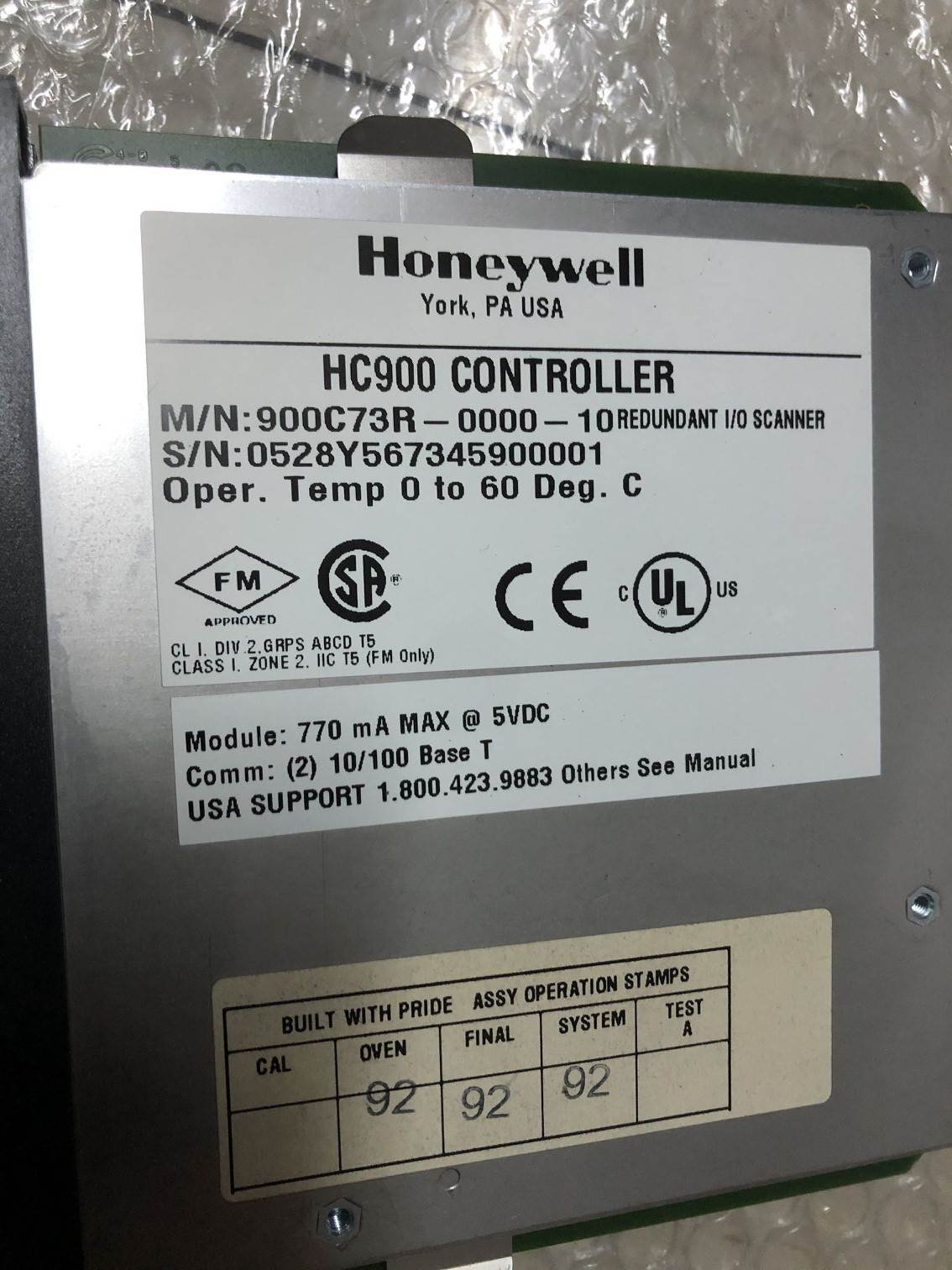 Honeywell Aquastat Control C7027A1130/U with High Limit