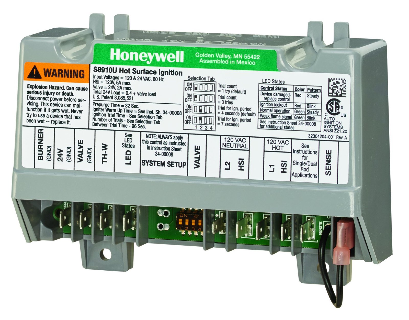 Honeywell Power Distribution Box FC-PDB-0824 Compact Design